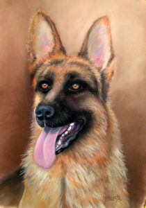 Ute Tobisch, handgemalte Tierportraits und mehr