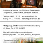 Ute Tobisch, handgemalte Tierportraits und mehr